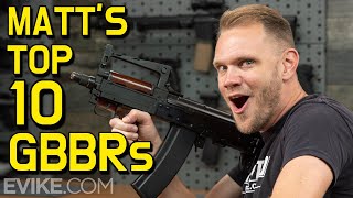 Matts Top 10 GBB Rifles [upl. by Terena]