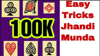 2024 Jhandi Munda Langur Burja jitne ka asani tarika easy tricks to win jhandimunda 2024shorts [upl. by Aninat405]