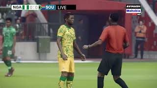 🔴 LIVE  Nigeria vs South Africa  World Cup Qualification CAF  PES 21 Simulation Gameplay [upl. by Froh]