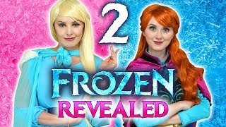 FROZEN 2 REVEALED Elsa and Anna are Back in the Frozen 2019 Sequel Movie [upl. by Ecela756]