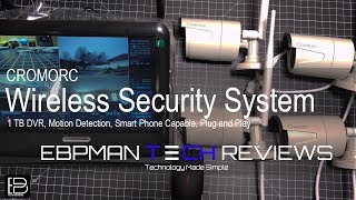 Cromorc  Best Wireless Security Camera System with 1TB DVR Night vision [upl. by Peednus865]