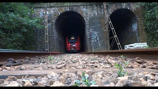 CPTM  Compilado de trens Serie 9500 Filmados por Baixo no Túnel Botujuru [upl. by Philomena]