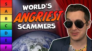 Ranking The Worlds Angriest Scammers  1010 Rage [upl. by Norraj]