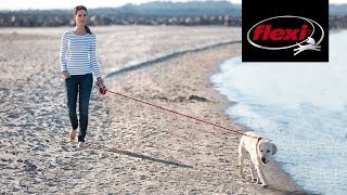 flexi VARIO  the new retractable dog leash generation [upl. by Abagael48]