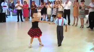 2 little Kids Ballroom dancing [upl. by Ruskin477]