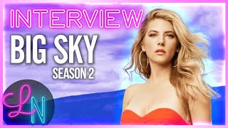 Katheryn Winnick Revisits Vikings and Discusses Plans to Direct Big Sky [upl. by Odradlig]