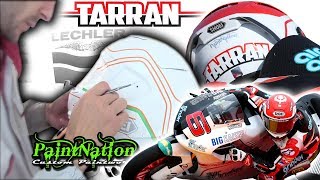 Tarran Mackenzie 2017 Shoei Xspirit 3 custom paint [upl. by Eiznikam]