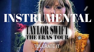 tolerate it Eras Tour Instrumental w Backing Vocals [upl. by Asseram]