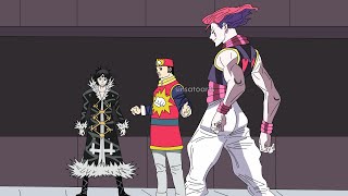 Hisoka vs Chrollo  Part 2  Fan Animation  Hunter x Hunter [upl. by Aineval]