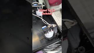 Busted Toggle Switch troubleshooting repair [upl. by Sawtelle]