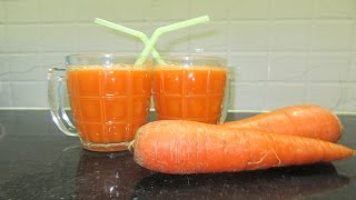 HOW TO MAKE CARROT JUICE [upl. by Galvin]