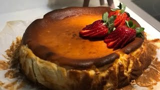 San Sebastian Cheesecake Tarifi [upl. by Latin]