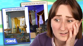 Honest Review of The Sims 4 Artist Studio  Storybook Nursery Kits [upl. by Kerman]