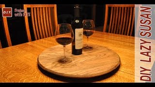 How to Make a Whiskey Barrel Lazy Susan [upl. by Vashti]