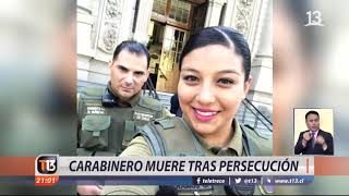 Carabinero muere tras intensa persecución [upl. by Zampardi218]