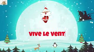 Vive le vent dhiver avec les paroles  LAZO KIDS  Comptines et Chansons de Noël pour les enfants [upl. by Jezebel468]