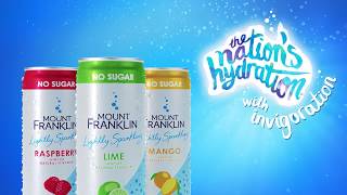 Mount Franklin Lightly Sparkling Cans TVC 15sec [upl. by Tomlinson]