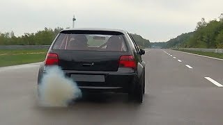 1150HP VW Golf 4 R32 Turbo Don Octane Acceleration Sound [upl. by Ripley]