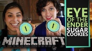 Minecraft Eye of the Ender Cookies  Quake N Bake [upl. by Alegnaed]