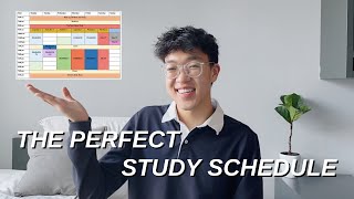 how to create a PRODUCTIVE STUDY SCHEDULE that AVOIDS BURNOUT time management tips for students [upl. by Tu683]