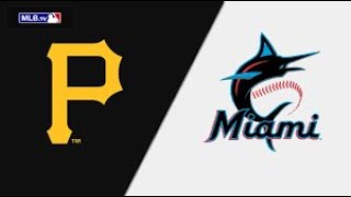 MLB The Show 24 PS5  Franchise S1Ep2  PIRATES 01  Marlins 10 [upl. by Norihs732]