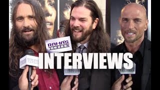 My Interviews with Lorin McCraley Scott Anthony Leet and Luke Goss at TRAFFIK Premiere [upl. by Kenn]