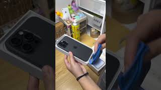 Iphone 15 Pro Max🫠 iphone15promaxunboxing iphone15promax iphone15pro iphone15 [upl. by Ulberto]