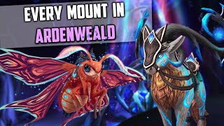 Every Ardenweald Mount and How to Get Them  Shadowlands New Mount Guide [upl. by Nitsyrc]