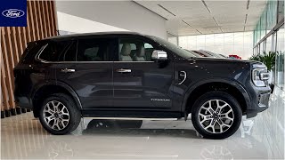 New Ford Everest 2024 Top SUV Titanium  Ultra Comfortable interior [upl. by Slade]