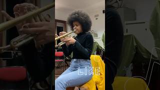 Jéssica Pina  quotStimelaquot  Hugh Masekela Solo Transcription trumpet trumpetband jazzmusic [upl. by Bakki908]