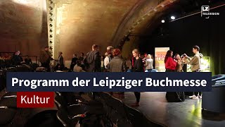 Programm der Leipziger Buchmesse 2024  LZ TV Kultur [upl. by Ille]