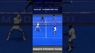 Subscribe for more content padel fyp padelvideos padelmania padeltime sports highlights [upl. by Esorylime]