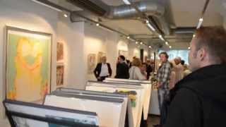 Ausstellung Grenzenlos mit Meral Alma bei CONZEN im Okt 2014 [upl. by Eannyl]