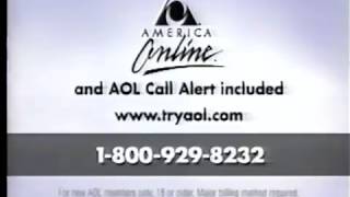 AOL call alert commercial [upl. by Kimmi]