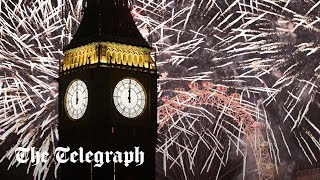 London rings in 2024 with spectacular fireworks display  New Years Eve [upl. by Gerri]