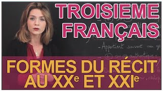 Formes du récit au XXe et XXIe siècles  Français 3e  Les Bons Profs [upl. by Abrahan545]