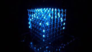 LED Cube Light Show Ripple [upl. by Evander]