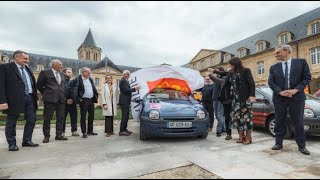 Près de Caen Lormauto rétrofit des Twingo 1 thermiques en électriques [upl. by Cher526]