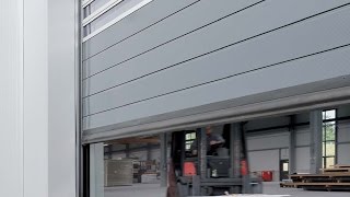 Hormann Insulated High Speed Roller Door [upl. by Ahsi15]