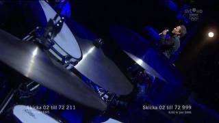 2 Johannes Bah Kuhnke  Tonight Melodifestivalen 2010 Deltävling 3 720p HD [upl. by Martell]