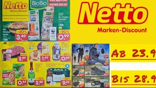 NETTO Prospekt Angebote Werbung und Aktionen Gültig von 23924 bis 28924​⁠Werbungde [upl. by Htilil]