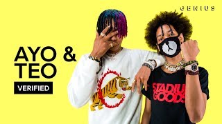 Ayo amp Teo quotBetter Off Alonequot Official Lyrics amp Meaning  Verified [upl. by Alda124]