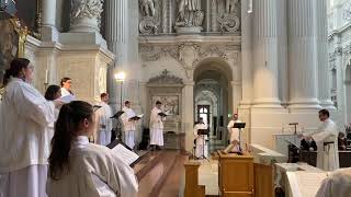 Robert Mehlhart OP Missa O Lumen Ecclesiae Sanctus live [upl. by Sayre839]