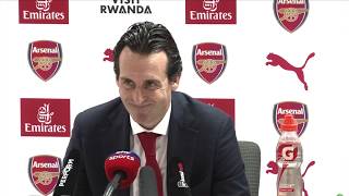 Unai Emery quotGood Ebeningquot [upl. by Eralc199]