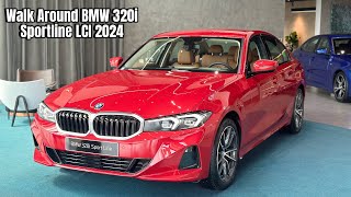 BMW 320i Sportline 2024  Màu Mellbourne Red nội thất Sensatec Cognac [upl. by Mintz]