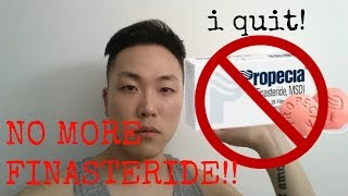 I STOPPED Taking FinasteridePropecia  Finasteride Review [upl. by Adlez509]