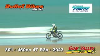 Race 3a  301  450cc 4  Grasstree Beach Races 2023 [upl. by Alanson]