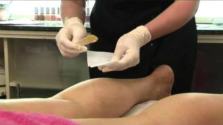 Kate Bloom Hair and Beauty Salon  Waxing Tutorial Video [upl. by Neyuq]