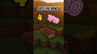 Rate 110 👇💬 NEW FIVE Benches in Minecraft Server 😲 shorts 2024 [upl. by Kauslick]