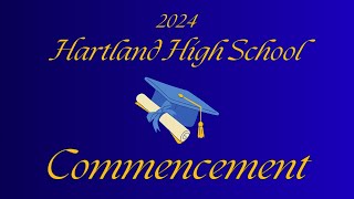 2024 Hartland High School Commencement [upl. by Ahsap]